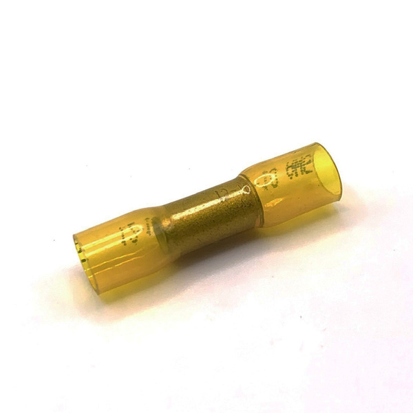103375 12-10 / 16-14 GAUGE VINYL INSULATED STEP DOWN BUTT CONNECTOR YELLOW WITH BLUE