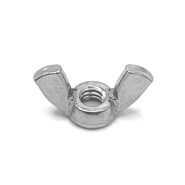 107893 #6-32 WING NUT 18-8 STAINLESS STEEL
