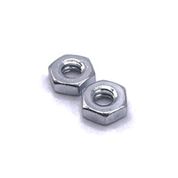 108190 #8-32 SMALL PATTERN HEX MACHINE SCREW NUT 1/4 AF EXTRA 18-8 STAINLESS STEEL