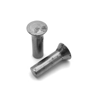 0.160 X 0.312 FLAT HEAD SOLID RIVET NOT COUNTERSUNK STAINLESS STEEL