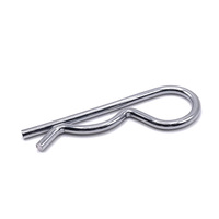 168128 0.080 X 2-1/4 DOUBLE LOOP HITCH PIN 302/304 STAINLESS STEEL